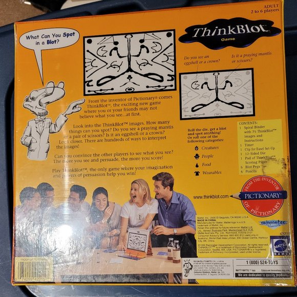 ThinkBlot Game NiB sealed - Picture 2 of 3